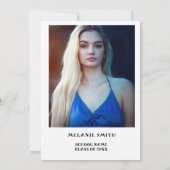 Doodles stijlen Hand getrokken Afstuderen Aankondiging (Achterkant)