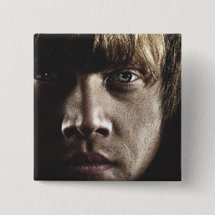 Doodlespoor - Ron Vierkante Button 5,1 Cm