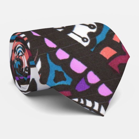 Doodlewave Stropdas (Opgerold)