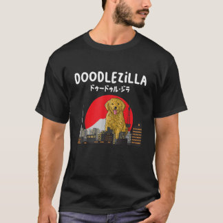 Doodlezilla Funny Dog Goldendoodle Labradoodle Men T-shirt