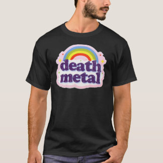 Doodmetaal regenboog Klassieke T-shirt