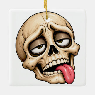 DOODMOE… maar toch aanwezig. Keramisch Ornament