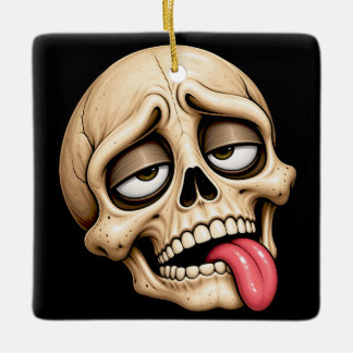 DOODMOE… maar toch aanwezig. Keramisch Ornament