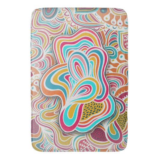 Doodpatroon Badmat (Voorkant Verticaal)