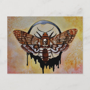 Doodse Hawk Moth Briefkaart