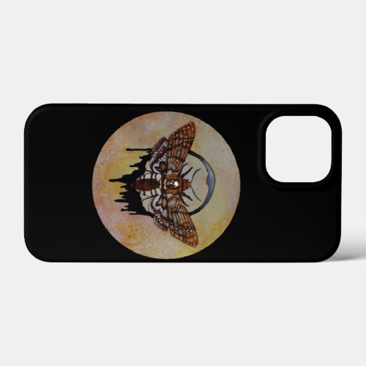 Doodse Hawk Moth Case-Mate iPhone Case (Achterkant (horizontaal))