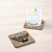 Doodse Hawk Moth Drankjes Onderzetter (Rechterzijde)