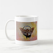 Doodse Hawk Moth Koffiemok (Links)