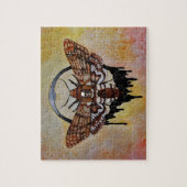 Doodse Hawk Moth Legpuzzel (Verticaal)