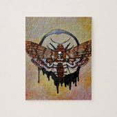 Doodse Hawk Moth Legpuzzel (Verticaal)