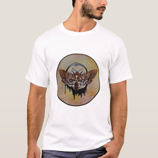 Doodse Hawk Moth T-shirt (Voorkant)