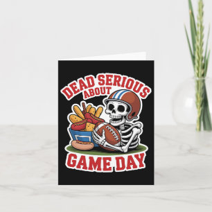 Doodserieus Voetbalskelet Met Snacks Voor H Kaart