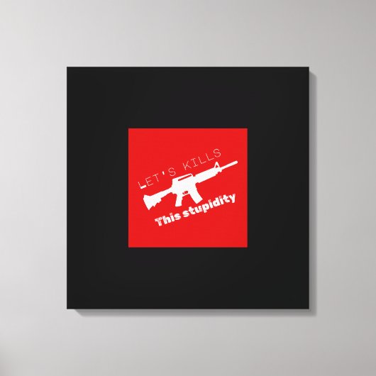 Doodsheid doden canvas afdruk (Voorkant)