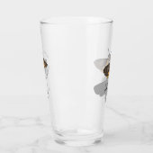 Doodshoofd Hawk Moth Monogram Glas (Links)
