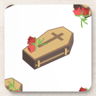 doodskist emojis bier onderzetter