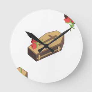 doodskist emojis ronde klok