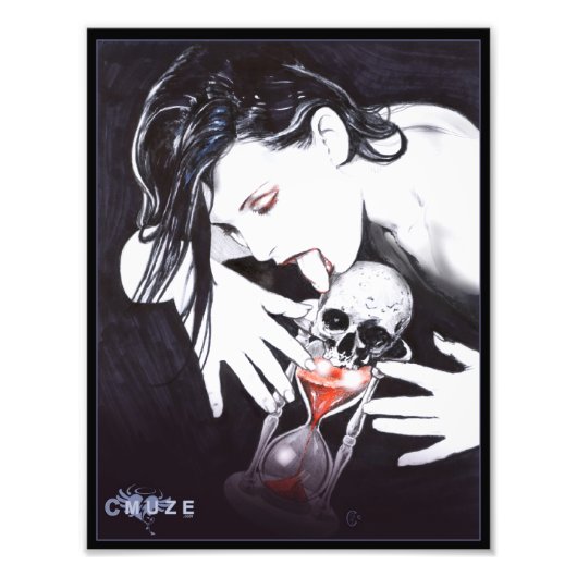 doodskist foto afdruk (Voorkant)