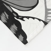 doodskop fleece deken (Hoek)