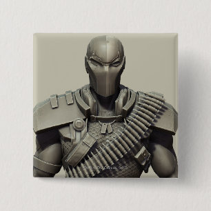 Doodslag Vierkante Button 5,1 Cm