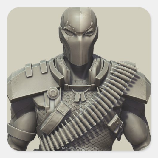 Doodslag Vierkante Sticker (Voorkant)