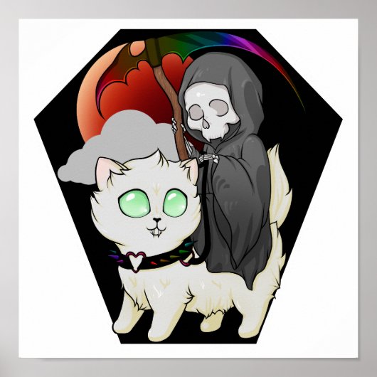 doodsstrijd poster (Voorkant)