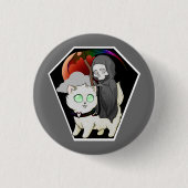 doodsstrijd ronde button 3,2 cm (Voorkant)