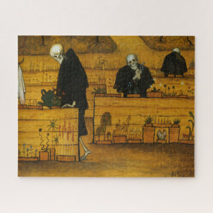Doodtuin (door Hugo Simberg) Legpuzzel