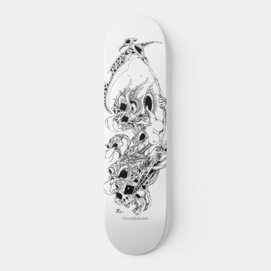 doodvogel skateboard (Voorkant)