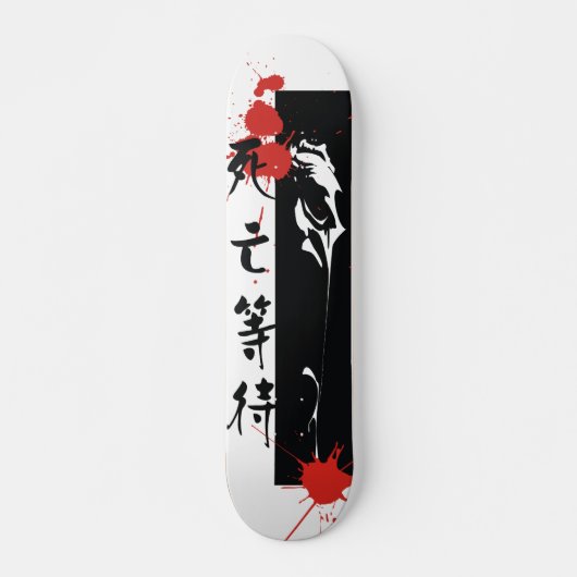 Doodwachttijden Skateboard (Voorkant)