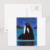 doodwalvis briefkaart (Voorkant / Achterkant)