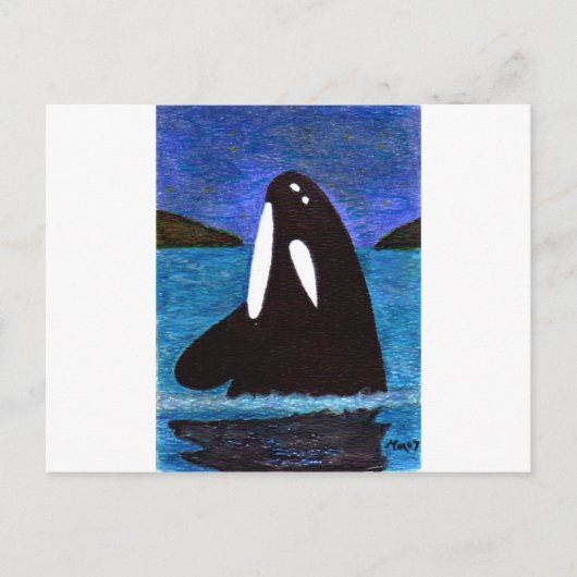 doodwalvis briefkaart (Voorkant)