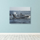 doodwalvis canvas afdruk (Insitu (Houten vloer))