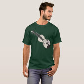 Doodwasemmer's Violin Dark T-shirt (Voorkant volledig)