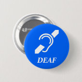 DOOF ISD RONDE BUTTON 5,7 CM (Voorkant /achterkant)