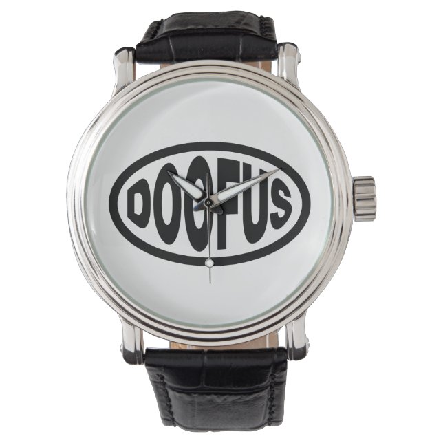 DOOFUS HORLOGE (Voorkant)