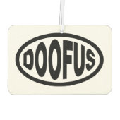 DOOFUS LUCHTVERFRISSER (Achterkant)