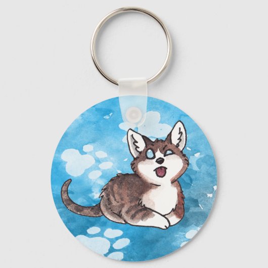 Doofy Cat Sleutelhanger (Voorkant)