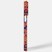 Doogaveinsecten op koraalrood Case-Mate iPhone case (Achterkant / Rechts)