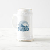 Dookie Island - Blue Bierpul (Voorkant links)