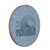 Dookie Island - Blue Dartbord (Voorkant Links)