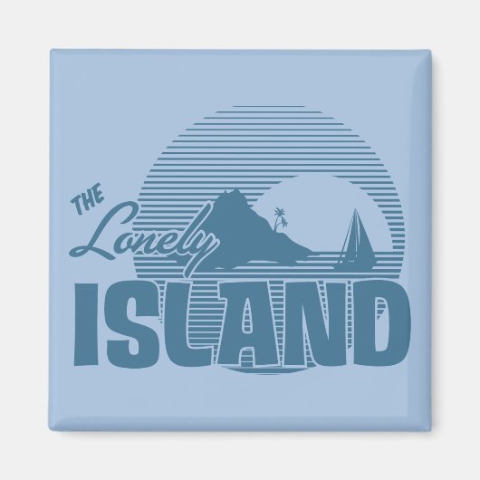 Dookie Island - Blue Magneet (Voorkant)