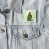 Dooley 1 vierkante button 5,1 cm (In situ)