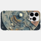 doolhof Case-Mate iPhone case (Achterkant (horizontaal))