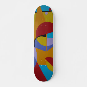 Doolhof op het asfalt skateboard