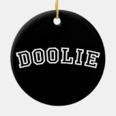 DOOLIE KERAMISCH ORNAMENT (Achterkant)