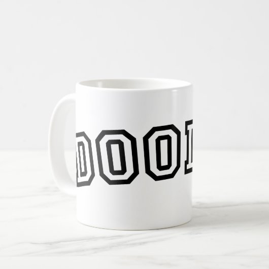 DOOLIE KOFFIEMOK (Voorkant links)