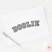 DOOLIE OVALE STICKER (Envelop)