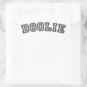 DOOLIE OVALE STICKER (Tas)