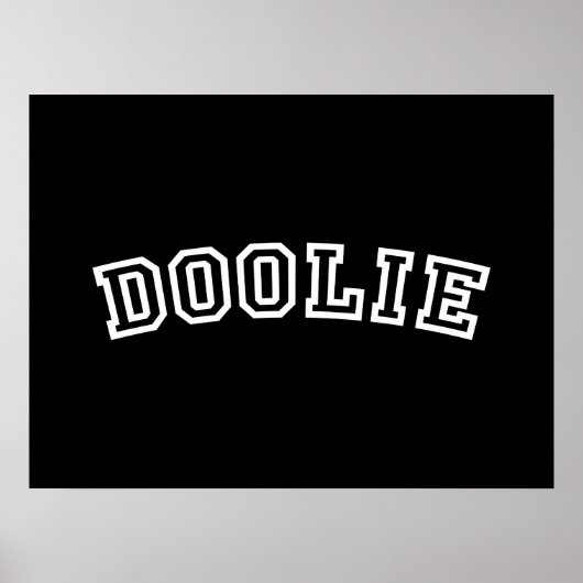 DOOLIE POSTER (Voorkant)