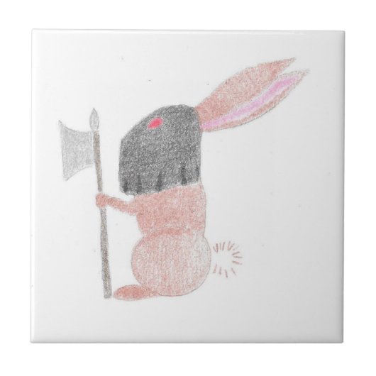 Doom Bunny Tegeltje (Voorkant)